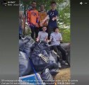 Saint-Leu : 10 jeunes ramassent 50 sacs-poubelle de déchets