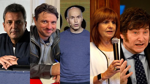 Estos son los precandidatos que aspiran con superar las primarias y competir por la Presidencia de Argentina