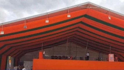 लखीसराय: गांधी मैदान में इस दिन पहुंचेंगे केंद्रीय गृह मंत्री, विशाल पंडाल बनकर हुआ तैयार