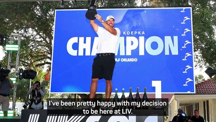 LIV stars excited by PGA Tour merger