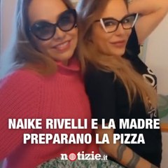 Naike Rivelli insieme alla madre Ornella Muti: “La nostra pizza non si rigenera”