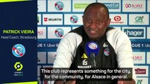 New boss Vieira targets ambition with Strasbourg
