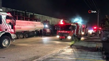 Kimyasal tepkime yoğun duman oluşturdu, göz gözü görmedi