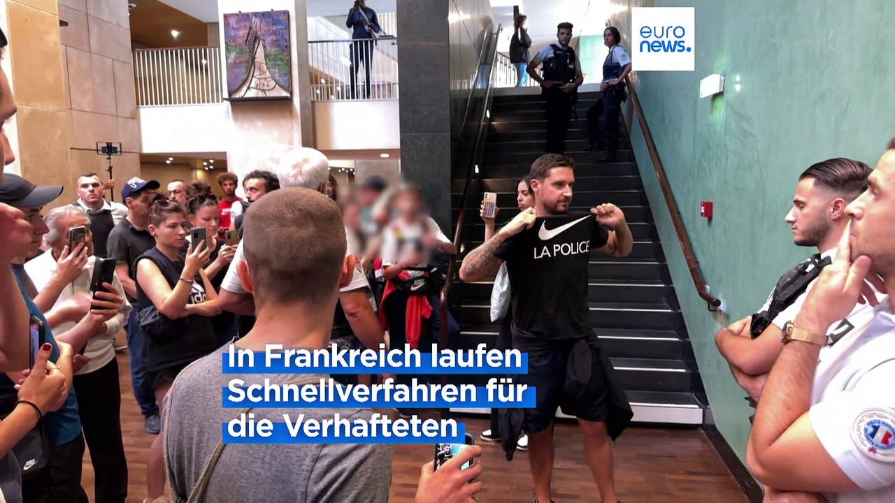 Schnellverfahren an französischen Gerichten nach den Unruhen