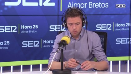 Errejón se pronuncia sobre las palabras de Rufián: "No tiene mucho sentido"