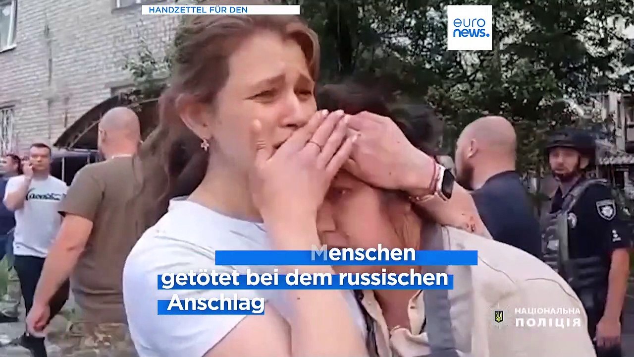Rund sechzig Verletzte und 11 Tote beim jüngsten russischen Raketenangriff