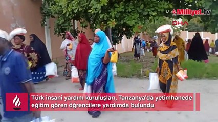 Avrupa'daki Türk gönüllülerden, Tanzanya'daki çocuklara yardım