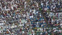 Muslims celebrate Eid al-Adha