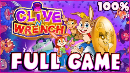 Clive 'N' Wrench FULL GAME 100% Longplay (PS4)