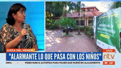 Juez del menor: "Alarmante lo que pasa con los niños"