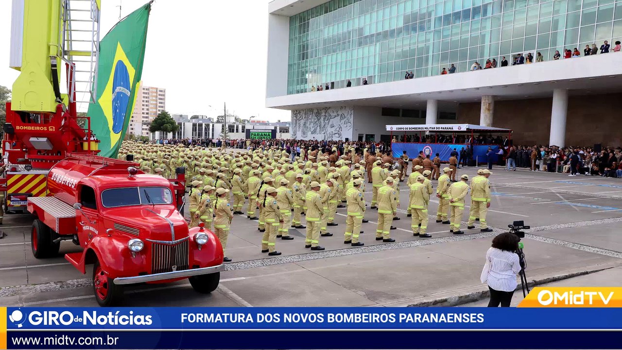 Com formação ampla, bombeiros do Paraná estão preparados para atuar em todos os cenários