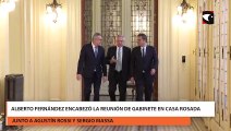 Alberto Fernández encabezó la reunión de Gabinete en Casa Rosada