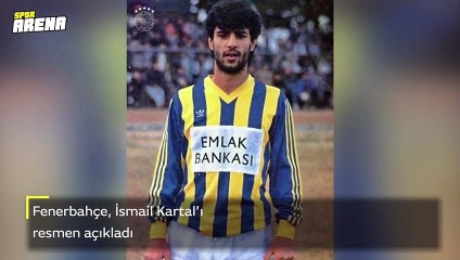 Fenerbahçe, İsmail Kartal'ı resmen açıkladı!