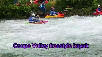 Coupe Valley freestyle de kayak