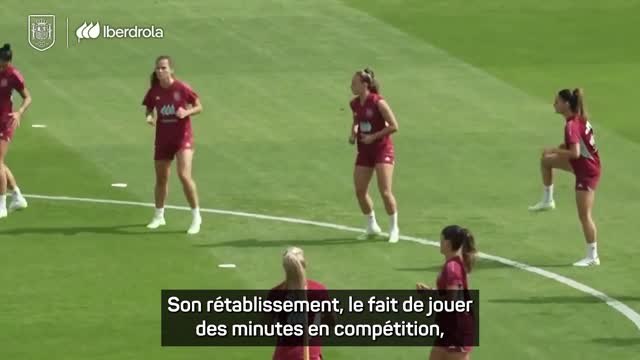 Espagne - Vilda : “Alexia Putellas se sent bien, au regard de sa blessure”