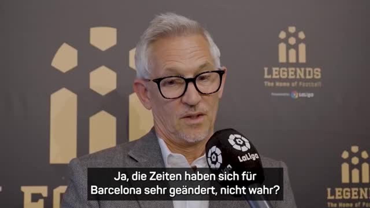 "Gutes Zeichen": Lineker gefällt Barca-Umbruch