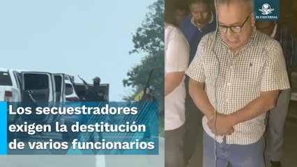 Descargar video: Trabajadores de Chiapas secuestrados piden ayuda al Gobernador