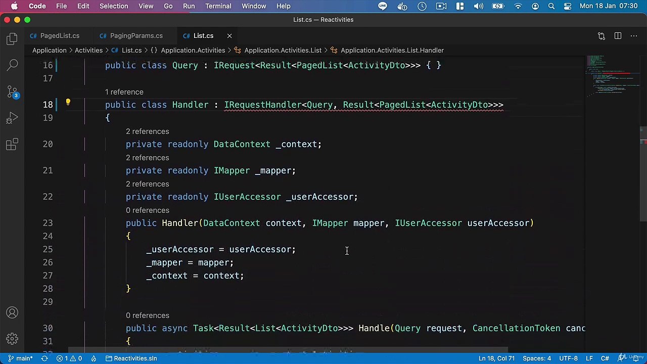 Paging, Sorting and Filtering - Adding application layer pagination logic