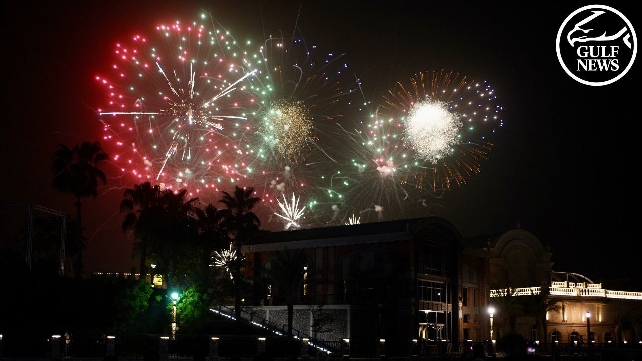 Eid Al Adha festivities and fireworks in the UAE