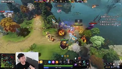 Sumiya encountered his "Fans“ 2 Games in a Row | Sumiya Invoker Stream Moment 3752