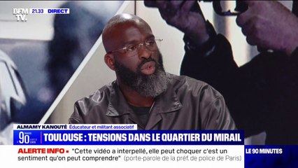 Mort de Nahel: "On souhaiterait que les syndicats assument que dans le corps policier, il y a de mauvaises graines", déclare le militant associatif Almamy Kanouté