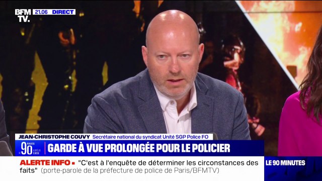 Mort de Nahel: Il y a un appel à la vendetta contre la famille de ce policier sur les réseaux sociaux , affirme Jean-Christophe Couvy (Unité SGP Police FO)