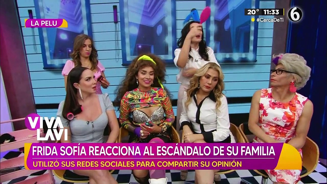 Frida Sofía reacciona a escándalo de su familia