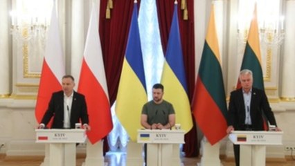 Ucrania recibe apoyo lituano y polaco para la OTAN en una jornada de ataque a Kramatorsk