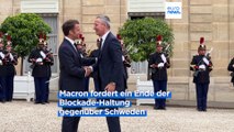 Ukraine im Fokus: Stoltenberg bespricht sich mit Macron vor NATO-Gipfel