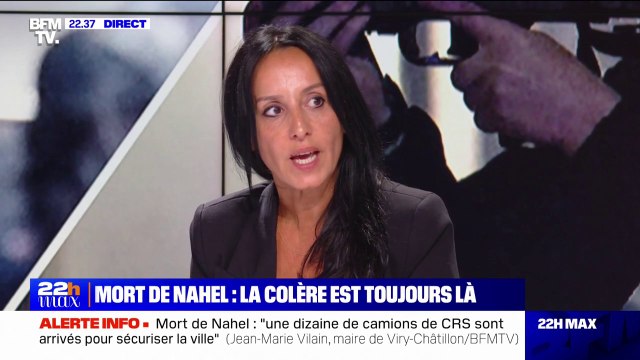 Mort de Nahel: De jeunes hommes trouvent la mort pour un défaut de permis parce qu'ils ont la peur du policier , estime Amal Bentounsi (collectif Urgence notre police assassine )