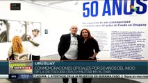 Diversas actividades culturales tienen lugar en Uruguay en homenaje a 50 Aniversario de la dictadura