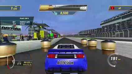 A Single Race In The Championship Mode (NASCAR Unleashed)