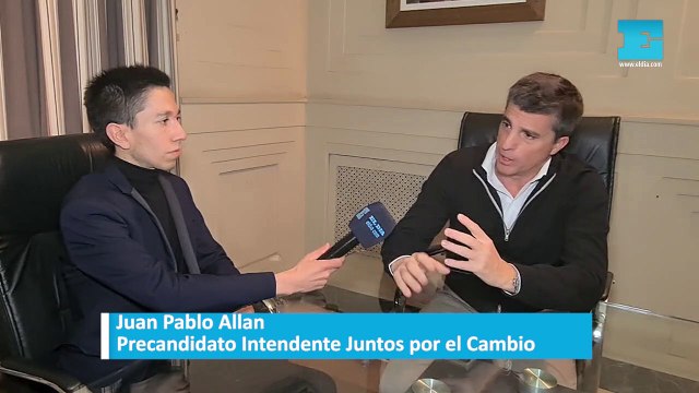 Juan Pablo Allan precandidato a intendente Juntos por el Cambio