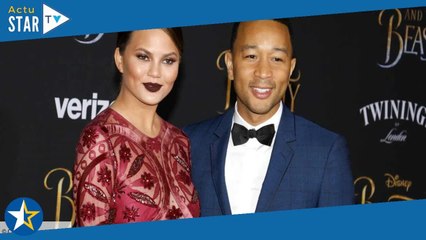Chrissy Teigen et John Legend parents d'un petit garçon, cinq mois après la naissance de leur fille