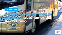 Conoce la primera línea de autobuses autónomos del Reino Unido