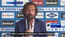 Pirlo eager to 'start again' with Sampdoria after Juventus failure