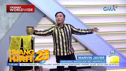 UH University- Amazing magic trick 101 mula kay Marvin Javier | Unang Hirit
