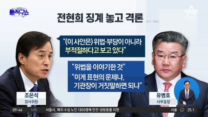 전현희 징계 놓고 ‘격론’…감사원 회의록 입수