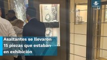 Relojes robados en Plaza Antara suman 1 millón 800 mil pesos, calcula García Harfuch