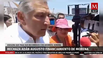 Adán Augusto pagará las asambleas informativas con sus ahorros, así lo informó