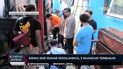 Siswa SMP Bakar Sekolahnya, 3 Ruangan Terbakar