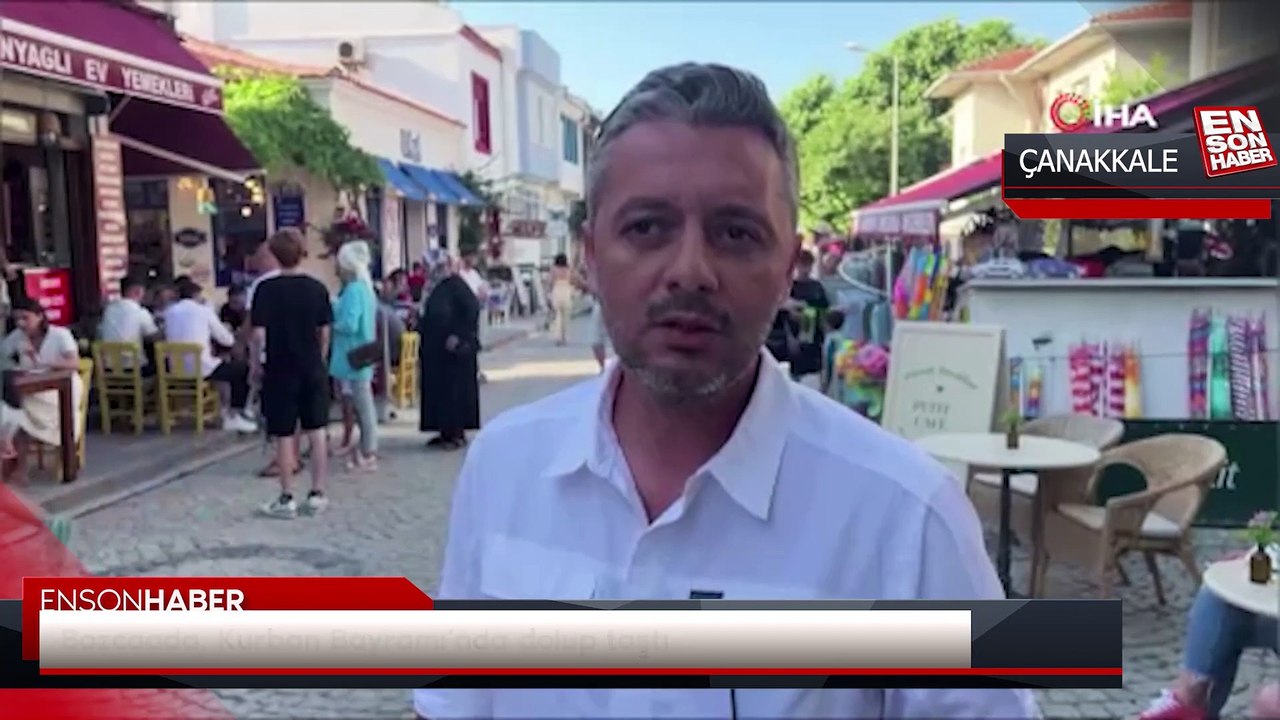 Bozcaada, Kurban Bayramı’nda dolup taştı