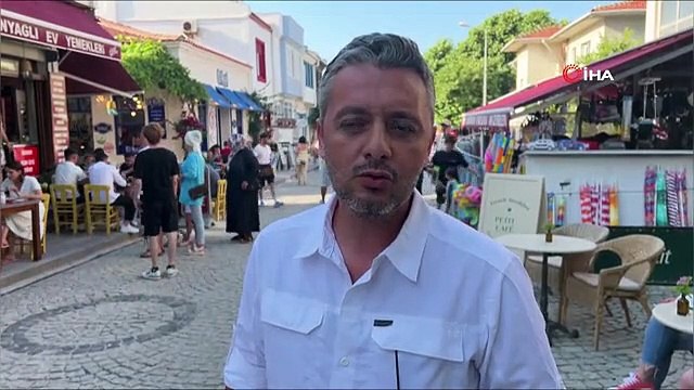 Kuzey Ege'nin turizm cenneti Bozcaada, Kurban Bayramı'nda dolup taştı