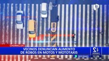 Vecinos de Chorrillos denuncian incremento de robos en diferentes zonas del distrito
