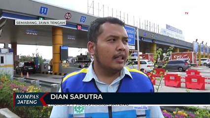 Mudik Idul Adha, Volume Kendaraan GT Banyumanik Meningkat