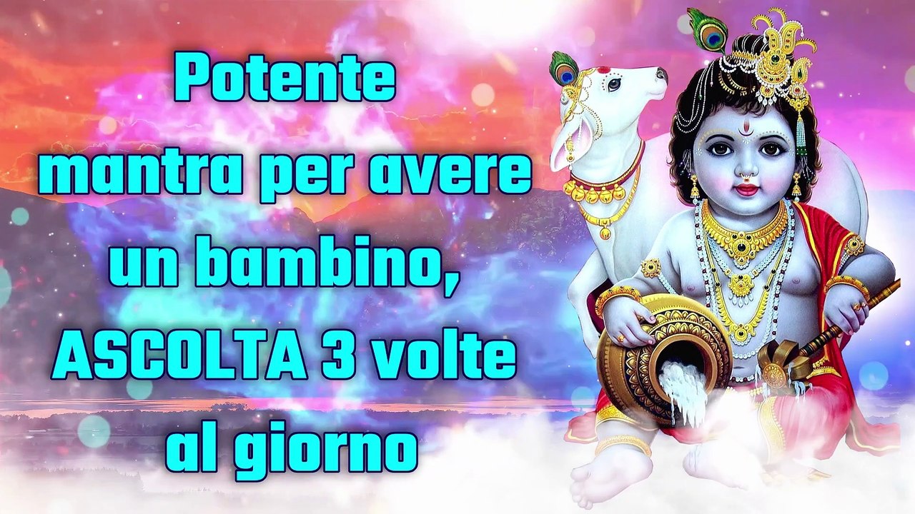 Potente mantra per avere un bambino, ASCOLTA 3 volte al giorno!