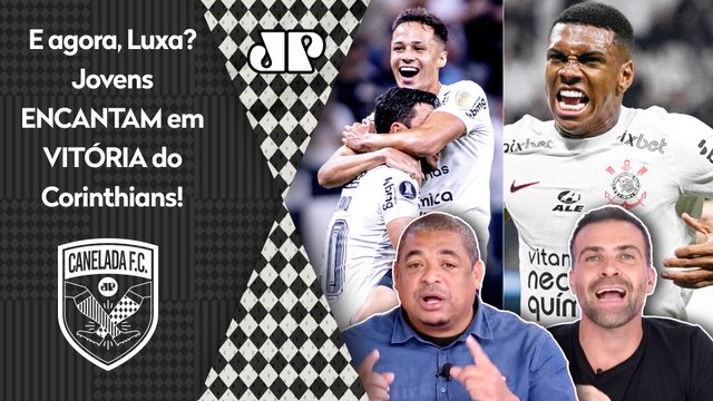 Os MOLEQUES FORAM MUITO BEM no Corinthians! Cara, o Luxemburgo agora... 3 a 0 PROVOCA DEBATE!