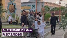 Salat Perdana Iduladha Pasca Pandemi, Warga Senang Salat Tidak Pakai Masker