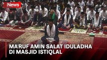 Wakil Presiden Ma'ruf Amin Salat Iduladha di Masjid Istiqlal Jakarta