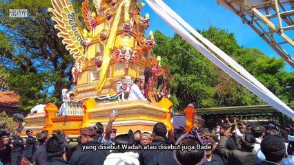 Upacara Pelebon Raja Denpasar Ke-9 Di Bali